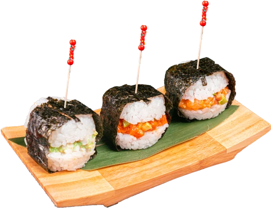 Sushi mini burger